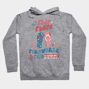 Flip Flops, Fireworks & Freedom Hoodie